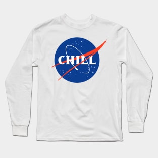 Chill NASA Logo Long Sleeve T-Shirt